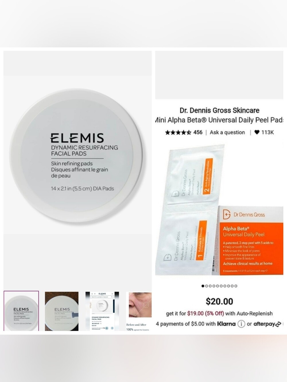 Elemis, Dr Dennis Gross Lot